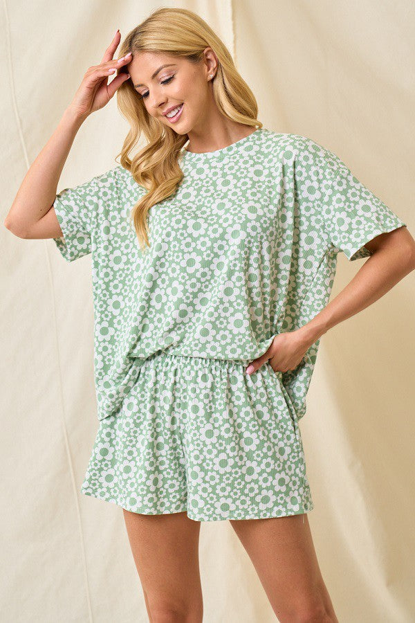 The Lizzie Top (matching bottoms available)