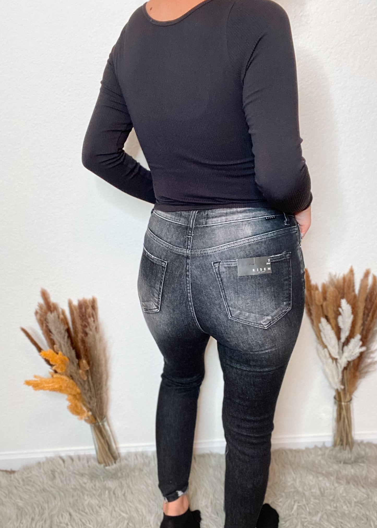 Black Risen Skinnies