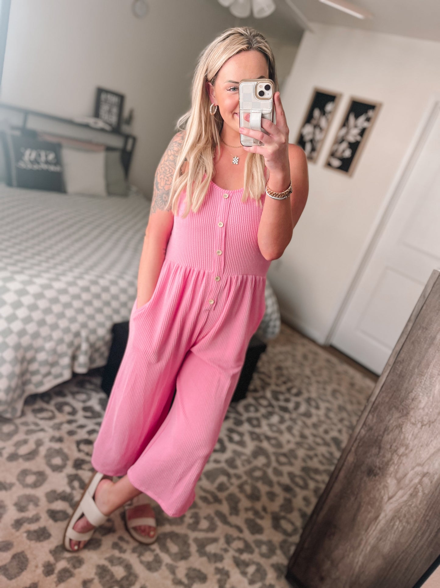 Take Me To Church Ribbed Jumpsuit