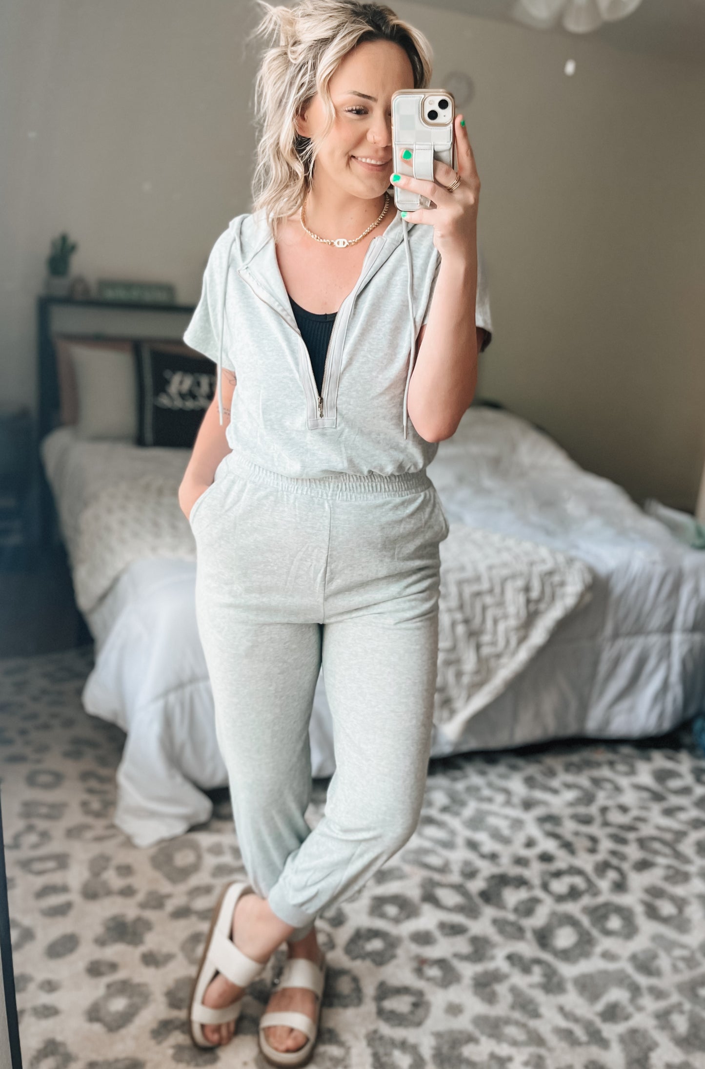 Catching Flights Jumpsuit by HEYSON