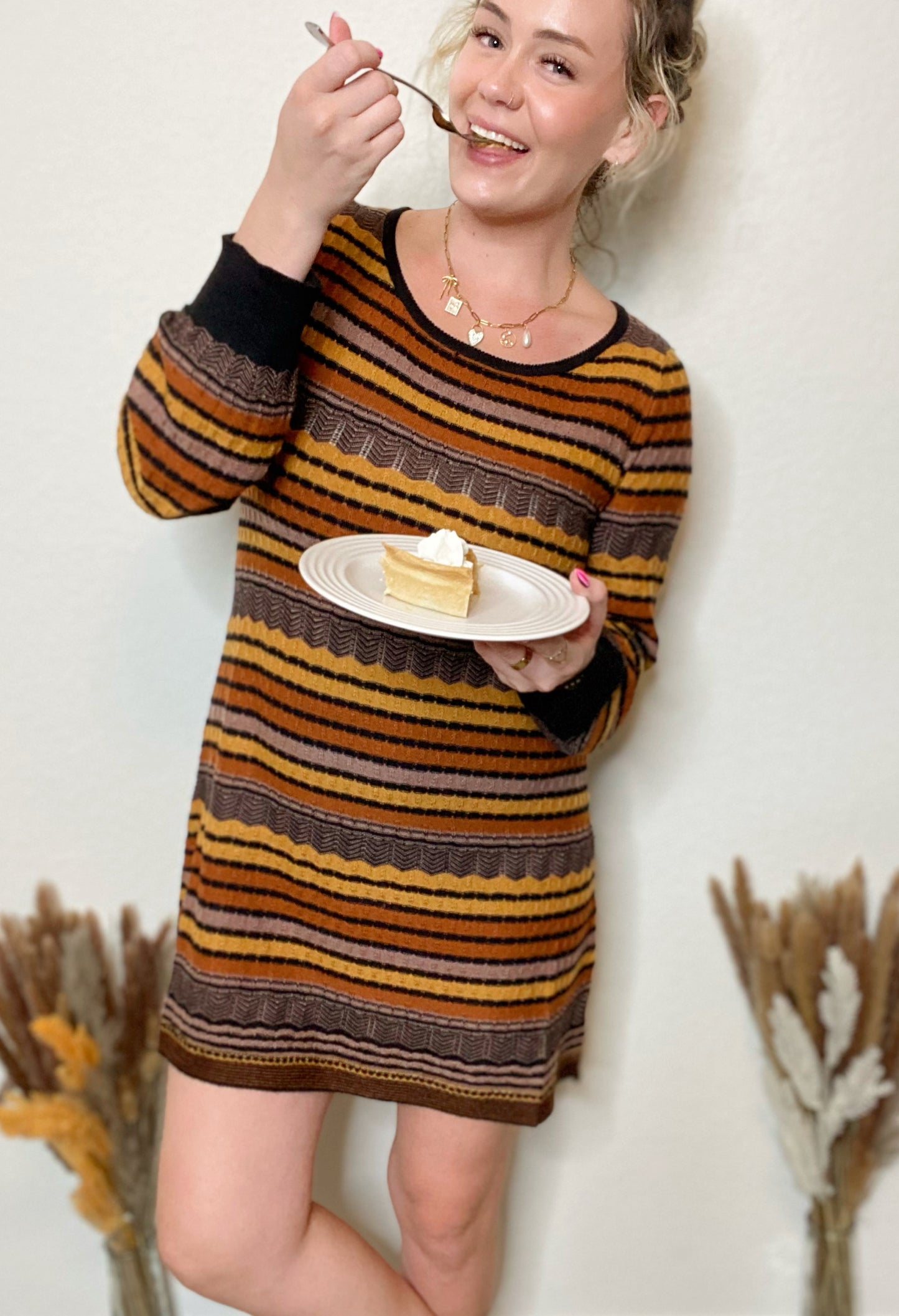 Pies Before Guys Sweater Dress
