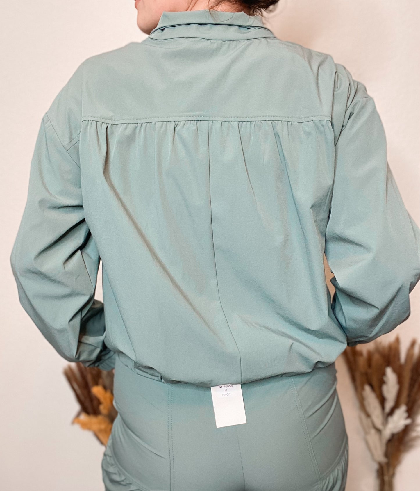 Track Queen Jacket (matching bottoms available)