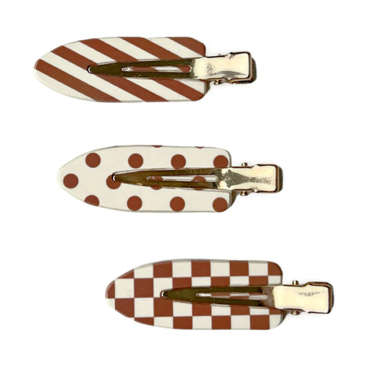 Creaseless Clip Set - Tan *1 Purchased = 1 Donated!